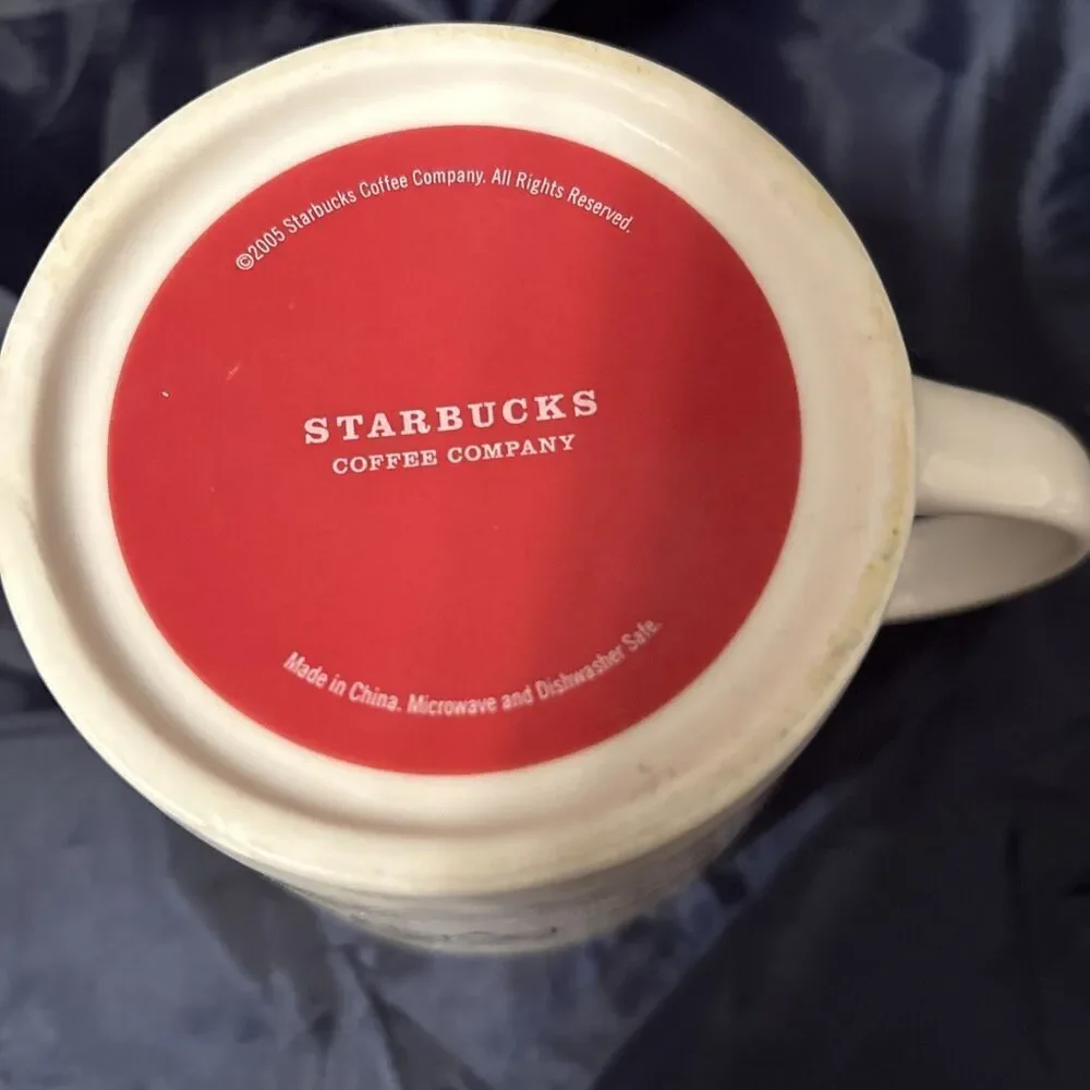 2005 Starbucks KOMODO DRAGON‎ BLEND Asia Pacific Coffee Mug / Cup Authentic